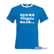 Zwolle Bekijk mijn vingers maar T-shirt