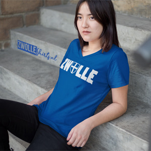 Zwolle Schildlogo shirt dames